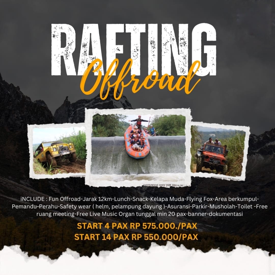 Paket Rafting Offroad